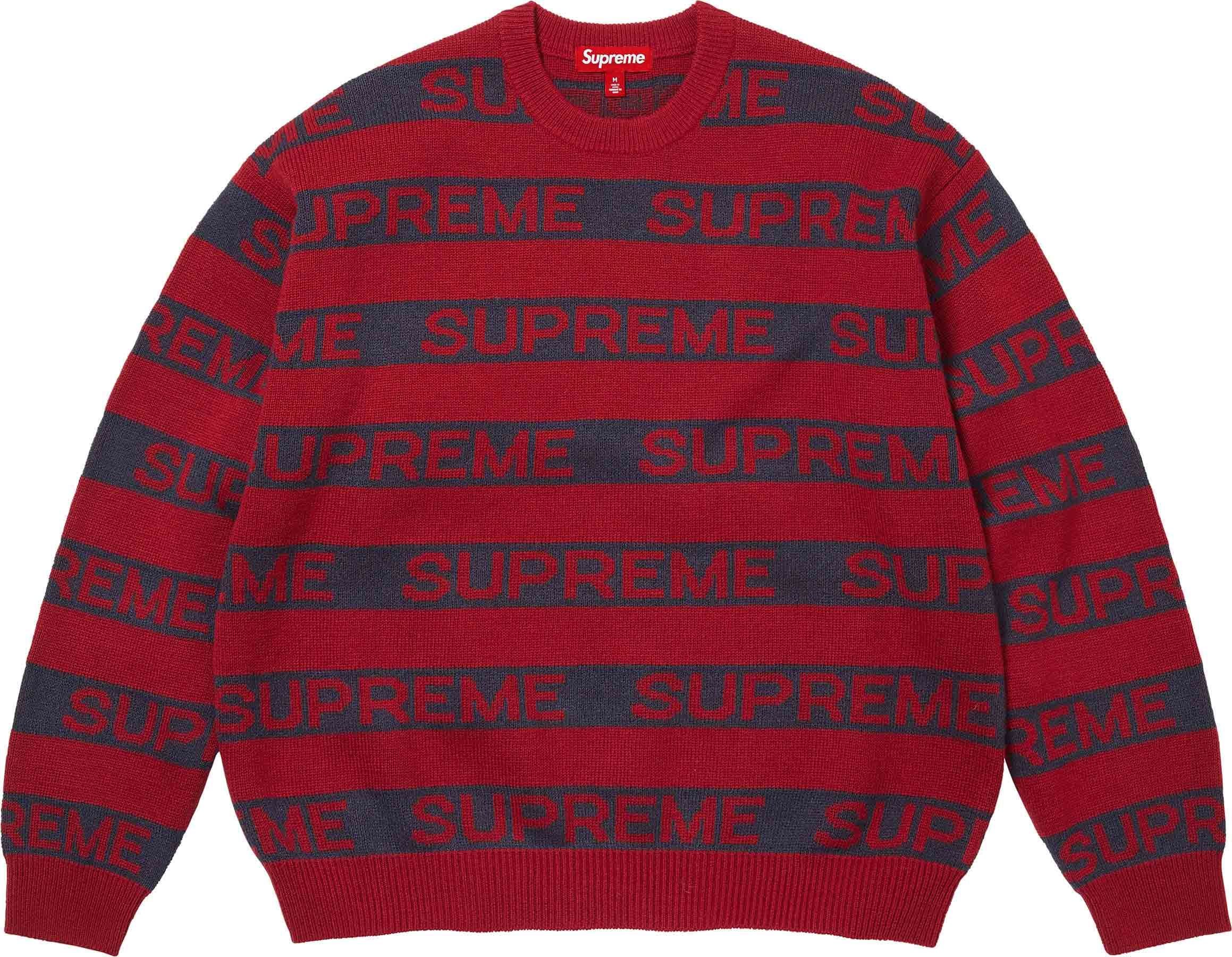 Stripe Logo Sweater view 4